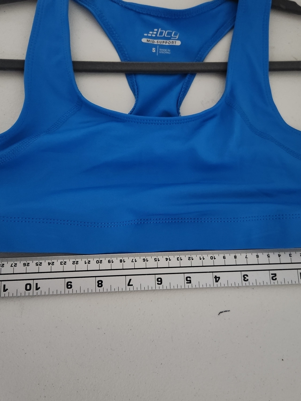 BCG Blue Racerback Sports Bra - Picture 5 of 6
